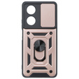 Etui pancerne do Oppo A38 4G / Oppo A18 4G, CamShield Slide, różowe rose gold