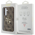 Etui GUESS do Samsung Galaxy A55, 4G Big Metal Logo, brązowe