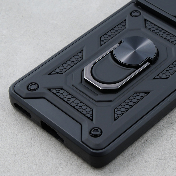 Etui pancerne do Oppo Reno 10 / 10 Pro, CamShield Slide, czarne