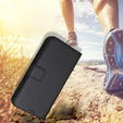 Etui z klapką do Oppo Reno8 T 4G, Wallet Smart Magnet, czarne