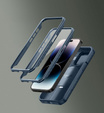 Dexnor Magnet Case – etui do iPhone 14 Pro z osłoną aparatu i podstawką - niebieskie
