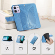 Etui z klapką do Xiaomi Redmi 15C 4G/LTE, Butterfly, niebieskie