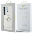 Etui GUESS do Samsung Galaxy S25 Ultra, Classic Logo, beżowe