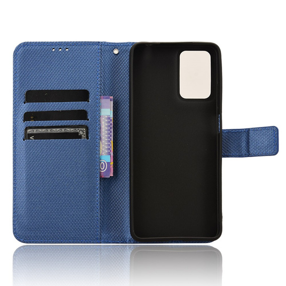 Etui z klapką do Motorola Moto G24 / G24 Power / G04, Wallet Smart Magnet, niebieskie
