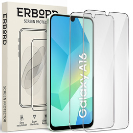 >2x Szkło Hartowane ERBORD 9H Hard Glass do Samsung Galaxy A16 5G – codzienna ochrona wyświetlacza