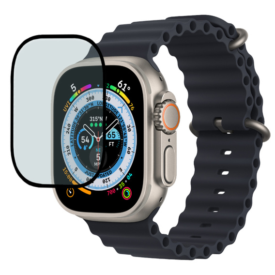 2x Szkło Hybrydowe ERBORD do Apple Watch Ultra 1/2/3 49MM
