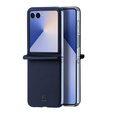 Etui Dux Ducis Bril Series do Samsung Galaxy Z Flip7 5G – niebieskie, skórzane