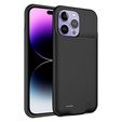 Etui z Baterią 7000mAh do iPhone 14 Pro, Czarne