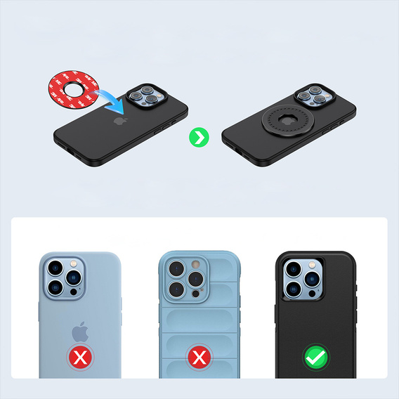 Uchwyt rowerowy i motocyklowy Quick Lock MagSafe do telefonu