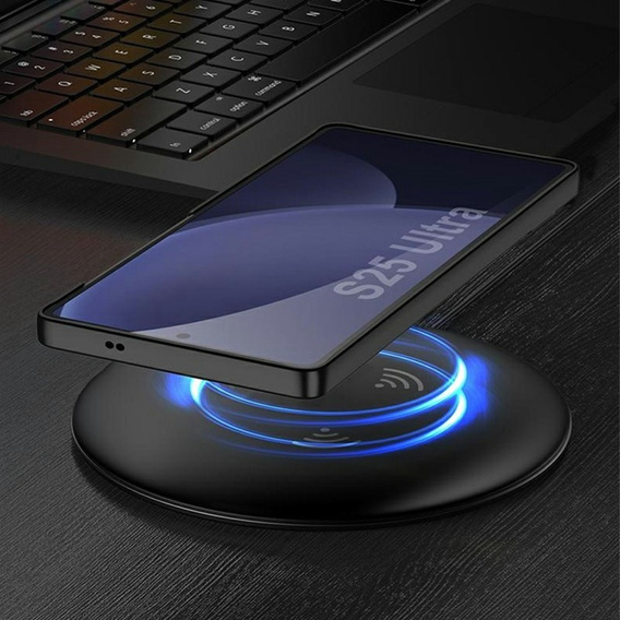 Etui do Samsung Galaxy S25 Ultra GKK – matowe, z podstawką – czarne