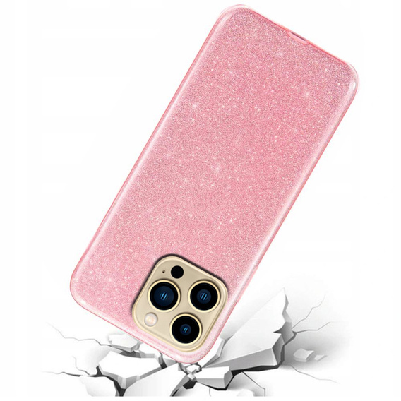 Etui Glitter Case do iPhone 13 Pro, Pink