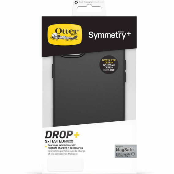 Etui OTTERBOX do iPhone 14 Plus, Symmetry MagSafe, Black