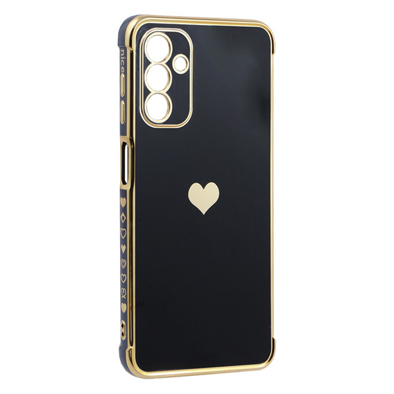 Etui do Samsung Galaxy A13 5G, Electro heart, czarne