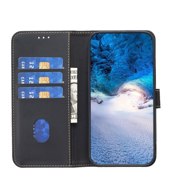 Etui z klapką do Xiaomi Redmi Note 13 Pro 5G,BINFEN Wallet, czarne