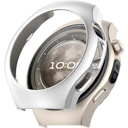 Etui ochronne do Huawei Watch 5 42mm – cienka obudowa z trwałego tworzywa - srebrna