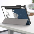 Etui do Lenovo Tab P11 Pro Gen 2 TB132FU TB132XU 11.2", Smartcase z miejscem na rysik, sleeping cat