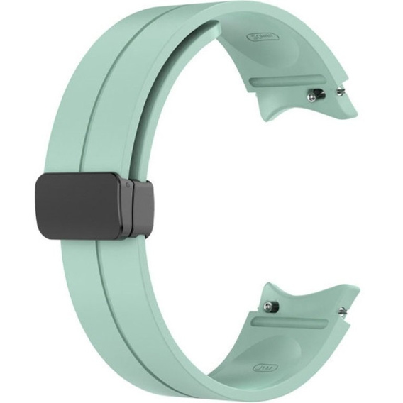 Pasek Silikonowy do Samsung Galaxy Watch 4/5/6 40/42/43/44/45/46/47mm, Jasny zielony