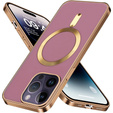 Etui Magnetyczne do Magsafe do iPhone 14 Pro Max, Fioletowy