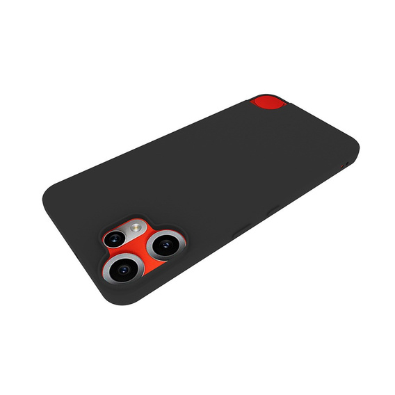 Matowe etui TPU do Nothing CMF Phone 2 Pro – cienkie, elastyczne, stylowe - czarne