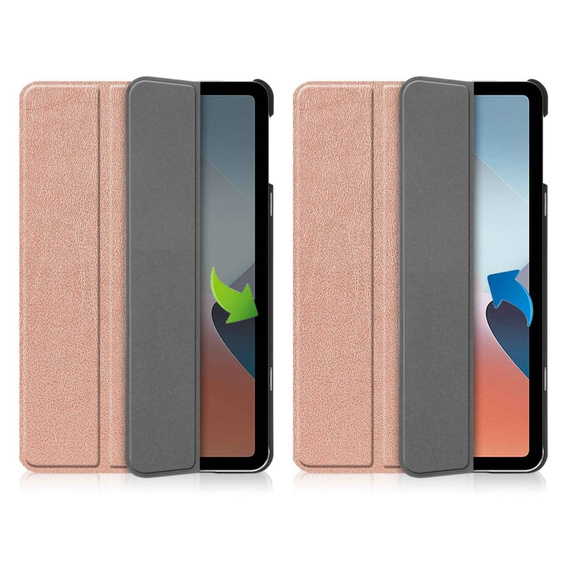Etui do Oppo Pad Air, Smartcase, różowe rose gold