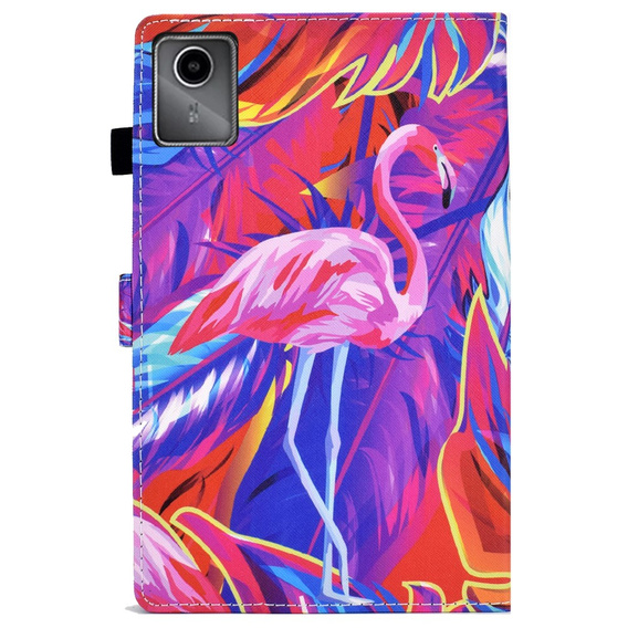 Etui do Lenovo Tab M11, z klapką, flamingo