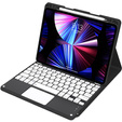 Etui z klawiaturą do iPad Air 10.9" 2022/2020 (5/4 gen.), Touchpad, czarne