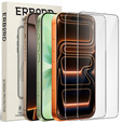 Szkło hartowane ERBORD 9H Hard Glass do iPhone 17 Pro / 17 / 16 Pro – zestaw 2 sztuk