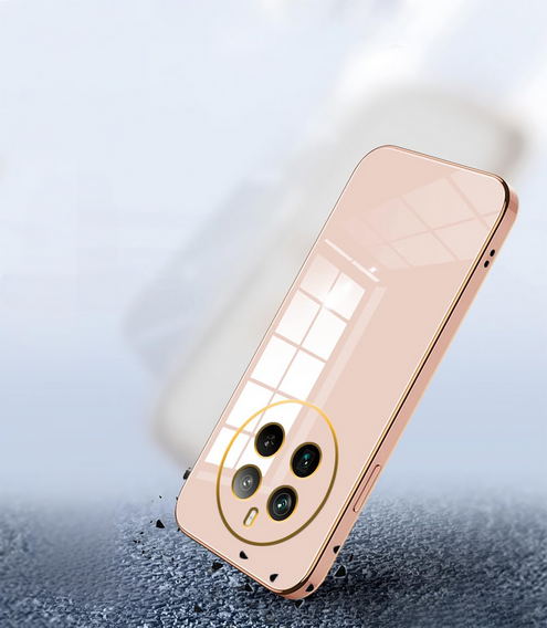 Etui do Realme 12 Pro 5G / 12 Pro+ 5G, Glamour CamShield, różowe rose gold