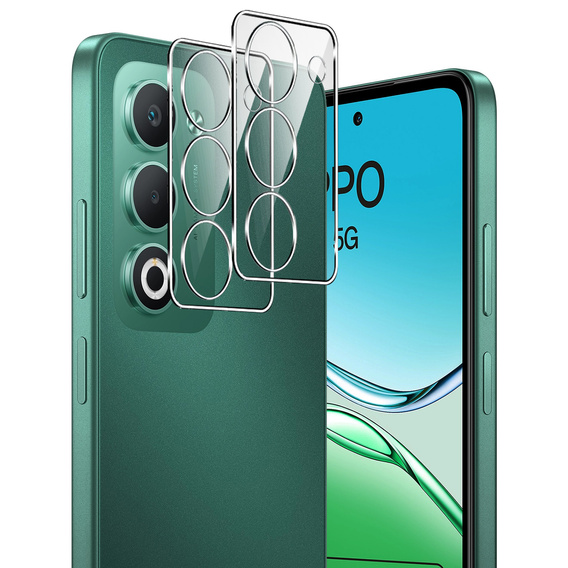 2x Szkło Hartowane ERBORD na aparat do Oppo A5 5G / A5m– ochrona aparatu bez kompromisów