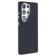 Etui do Samsung Galaxy S25 Ultra, Carbon Fiber MagSafe, czarne