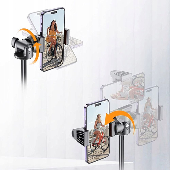 Tech-Protect L03S Wireless Kijek Selfie Stick Tripod, biały