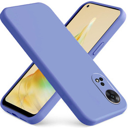Etui do Oppo Reno8 T, Silicone Lite, fioletowe