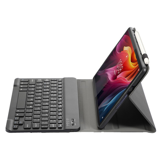 Etui z klawiaturą Bluetooth do Lenovo Tab K11 Plus - czarne