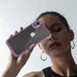 Etui do iPhone XR, ERBORD Impact Guard, fioletowe