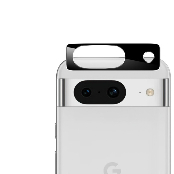 Szkło na aparat do Google Pixel 8a, czarne