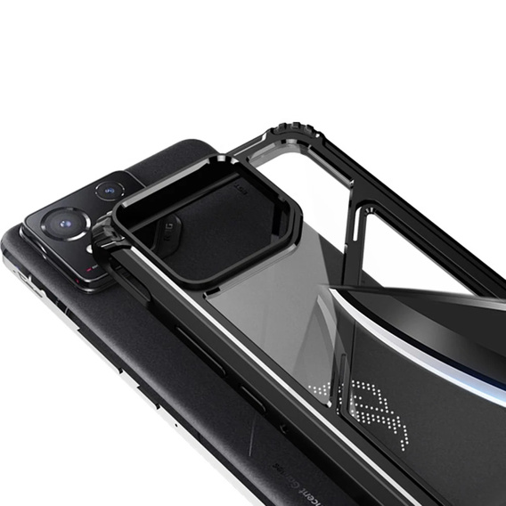 Etui do ASUS ROG Phone 8 Pro, Armor Kickstand, z podstawką, czarne