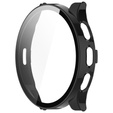 2w1 Etui + Szkło Hartowane do Garmin Venu 3S, Czarne
