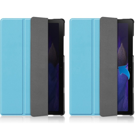 Etui do Samsung Galaxy Tab A8 10.5 SM-X200 SM-X205, Smartcase, niebieskie