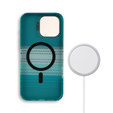 Etui do iPhone 14 Pro Max, Frame Kickstand, do MagSafe, Moon Green