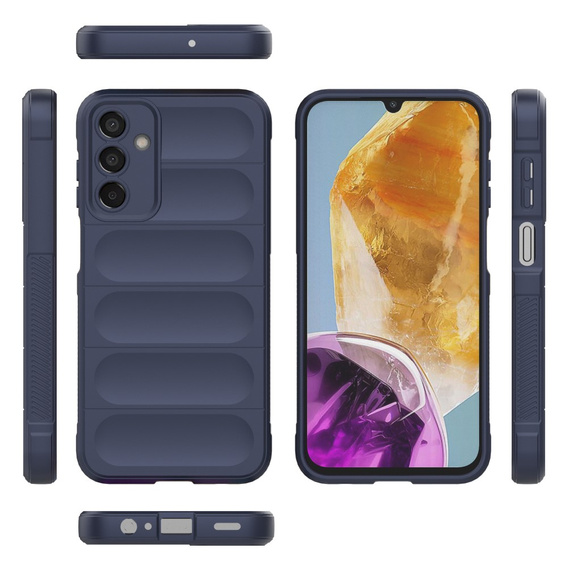 Etui do Samsung Galaxy M15 5G, Gaming Shockproof, granatowe