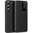 Etui z klapką do Samsung Galaxy S22, Smart View Wallet, czarne