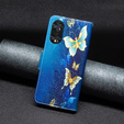 Etui z klapką do TCL 40 NxtPaper, Wallet, Butterflies niebieskie