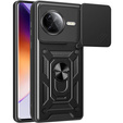 Etui pancerne do Xiaomi Poco F7 Ultra, CamShield Slide, czarne