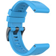 Pasek Silikonowy QuickFit 20mm do Garmin Fenix 5S/6S/7S/ 8 43mm, Niebieski