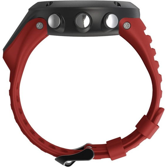 Pasek Silikonowy do Suunto Ambit 1/2/3/2S/2R/3P/3S/3R, Bordowy