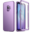 Etui do Samsung Galaxy S9, Suritch Full Body, fioletowe