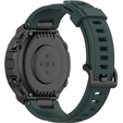 Pasek Silikonowy do Amazfit T-Rex/T-Rex PRO, Ciemny Zielony