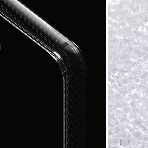 Etui Ringke do Samsung Galaxy S23 FE, Fusion, Przezroczyste / Czarne