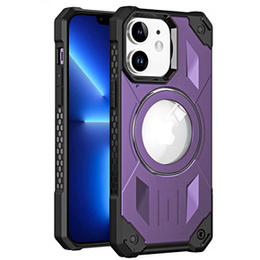 Etui do iPhone 11, Heavy Duty MagSafe, fioletowe
