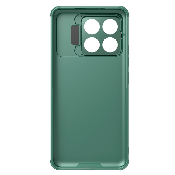 Etui do Xiaomi Poco F6 Pro, pancerne Nillkin, CamShield Prop, zielone